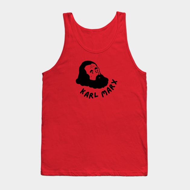 Karl Marx Tank Top by Cartoon